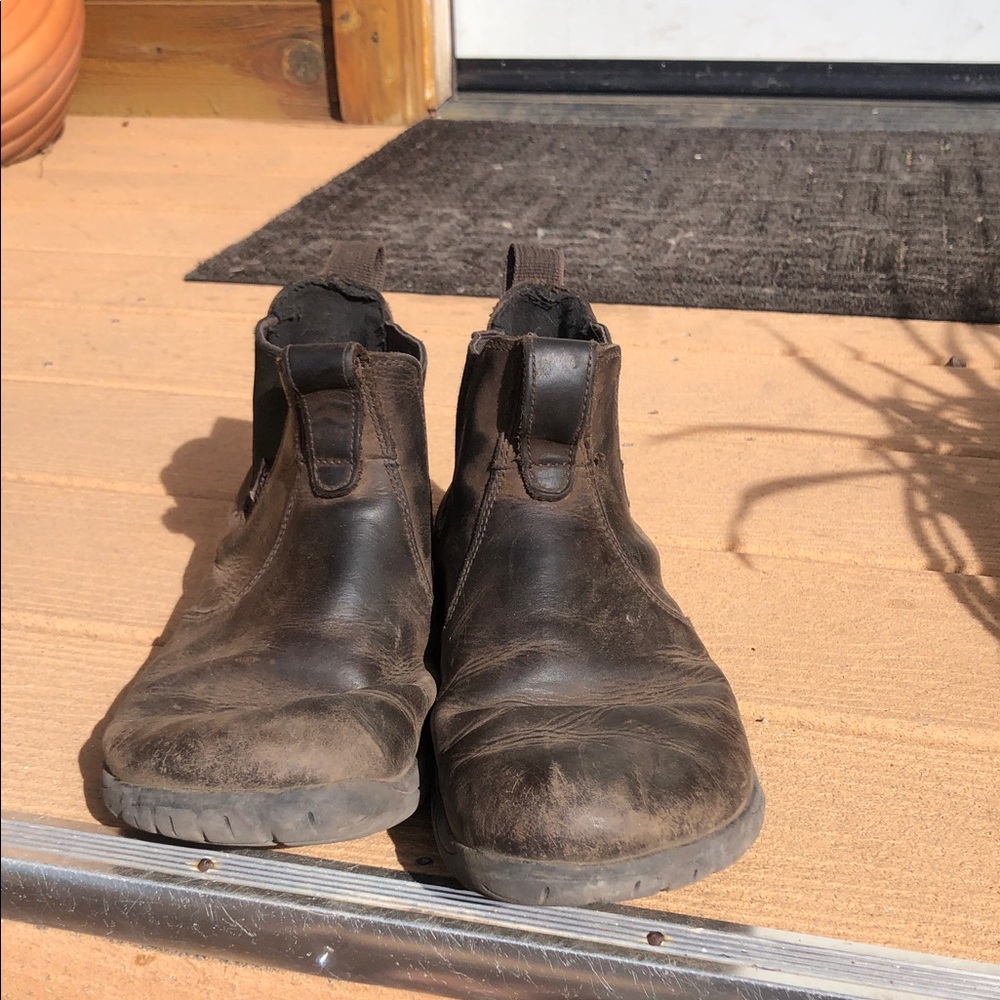 Men's Brown Leather Lems 9.5